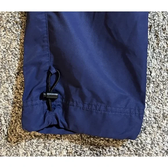 Nike Cargo Jogger Pants Mens Medium Navy Blue Tech Utility Nylon Cotton Elastic - Picture 6 of 11